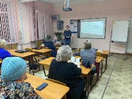 В ноябре представители техникума приняли участие в родительских собраниях школ города Назарово по профессиональной ориентации учащихся выпускных классов